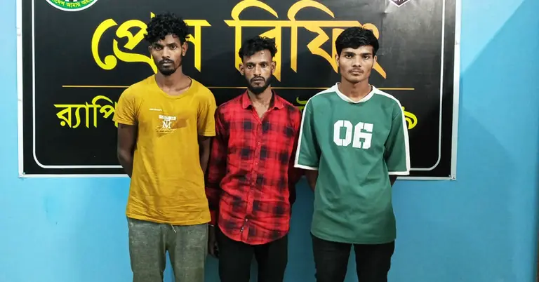 র‍্যাবের অভিযানে গ্রেপ্তাররা